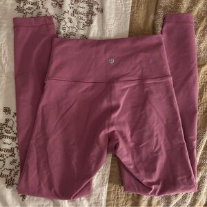 raspberry pink lululemon align leggings